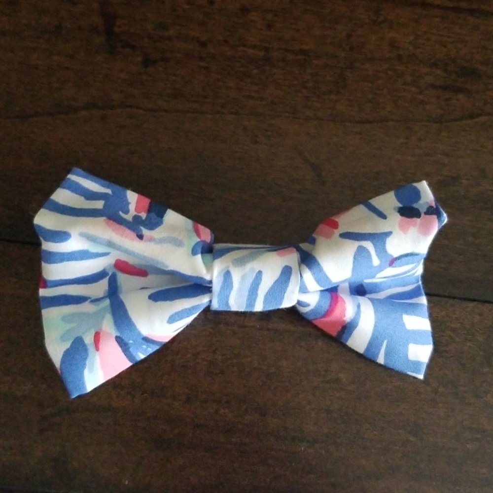 Lilly inspired Red Right Return bow tie
